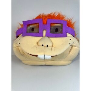 Dan Dee Chuckie Rugrats Plush Head Pillow Nickelodeon Collector's Choice